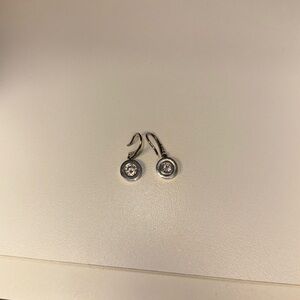 Michael Kors silver dangle earring